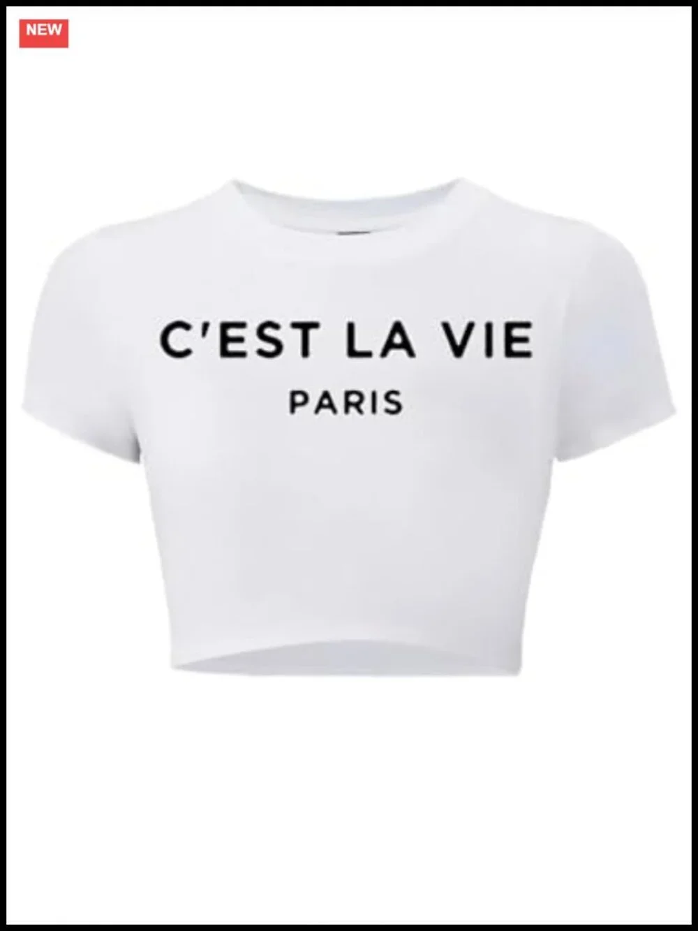 Women's Y2K Graphic Crop Top Baby Tee Short Sleeve Slim Fit